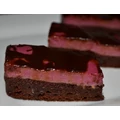 Málnakrémes kakaós piskóta (tojásmentes paleo sütemény recept)