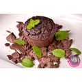 After Eight ízű muffin (csökkentett energia-és szénhidráttartalmú recept)