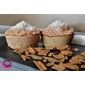 Almás-fahéjas, paleo barát muffin fahéjkrémmel