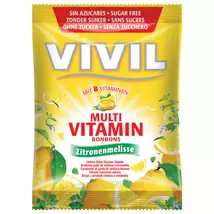 Vivil multivitamin lemon hozzáadott cukormentes cukorka 60 g