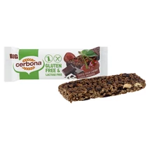 Cerbona gluténmentes szelet meggyes-csokis 35 g
