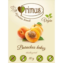 Primus paleo keksz barackos 80 g