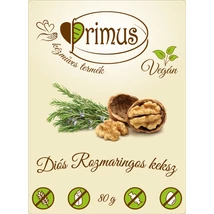 Primus paleo sós keksz diós-rozmaringos 80 g