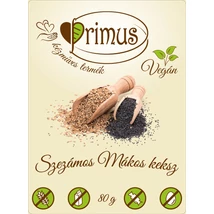 Primus paleo sós keksz szezámos-mákos 80 g
