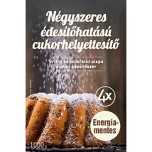 FM Négyszeres édesítőhatású cukorhelyettesítő (eritrit, szukralóz alapú) 1000g