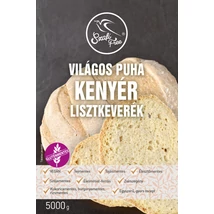 Szafi Free Világos puha kenyér lisztkeverék 5000 g (gluténmentes, tejmentes, tojásmentes, maglisztmentes, élesztőmentes, szójamentes, kukoricamentes)