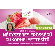 Szafi Reform Négyszeres erősségű édesítő (negyedannyi 1:4) 5000 g