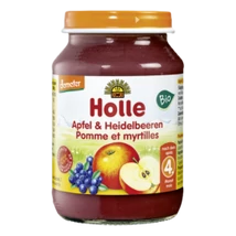HOLLE BIO BÉBIÉTEL ALMA-FEKETEÁFONYA 190 g