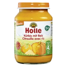 HOLLE Bio bébiétel sütőtök-rizzsel 190 g