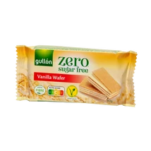Gullon Vanilla Wafer vaníliás nápolyi (hozzáadott cukormentes) 60 g