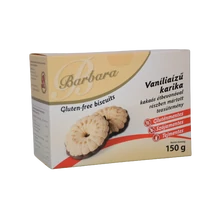 Barbara gluténmentes vaníliás karika 150g