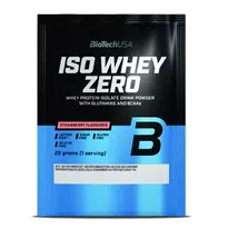 Biotech USA ISO Whey Zero laktózmentes fehérjepor (Eper) 25 G