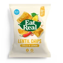 Eat real lencse chips chili-citrom 40g