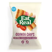 Eat real quinoa chips paradicsom sült fokhagyma 30g