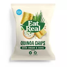 Eat real quinoa chips tejföl-snidling ízű 30g