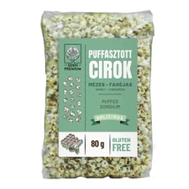 Éden Prémium puffasztott cirok mézes-fahéjas 80 g