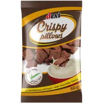 Dexi Crispy pillows chocolate csokoládé ízesítésű párnák 150g