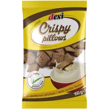 Dexi Crispy pillows vanilla vanília ízesítésű párnák gluténmentes) 150g