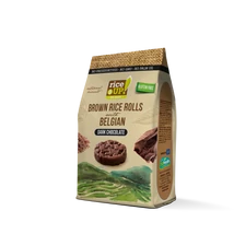 Rice Up étcsokoládés barna rizs snack 50g