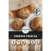Szafi Bakery Cukkinis pogácsa 660g (gyorsfagyasztott) (gluténmentes)