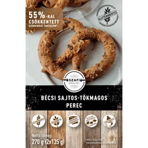 Szafi Bakery Bécsi sajtos-tökmagos perec (2*135g) 270g (gyorsfagyasztott) (gluténmentes)