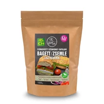 Szafi Free csökkentett szénhidrát-tartalmú bagett / zsemle lisztkeverék (gluténmentes) 1000 g