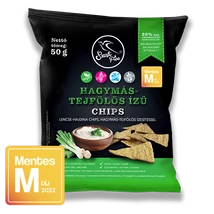 Szafi Free Hagymás-tejfölös ízű chips (gluténmentes) 50g