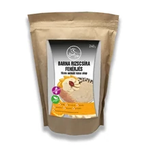 Szafi Free Barna rizscsíra fehérjés főzés nélküli kása alap (gluténmentes, tejmentes, VEGÁN) 240 g