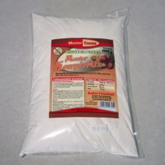 Mester gluténmentes, tejmentes, tojásmentes Kenyérmix 1 kg