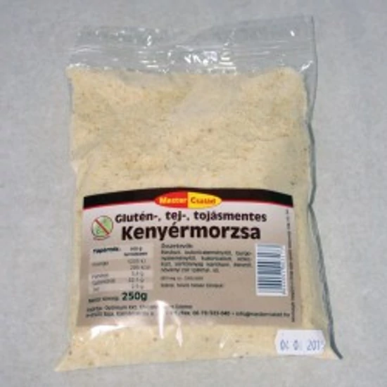 Mester gluténmentes kenyérmorzsa 250 g