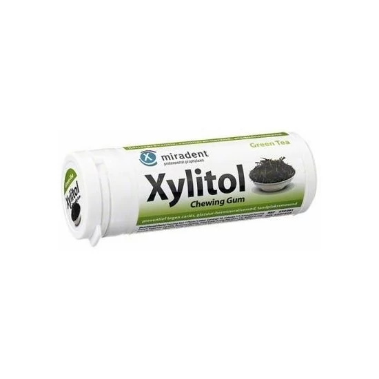 Xylitol rágógumi Zöld Tea 30 db