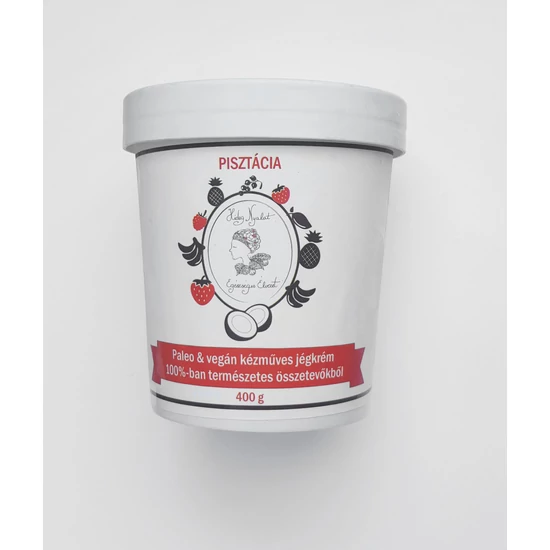 Hideg nyalat Pisztácia jégkrém (paleo, vegán, gluténmentes, tejmentes) 450ml közepes