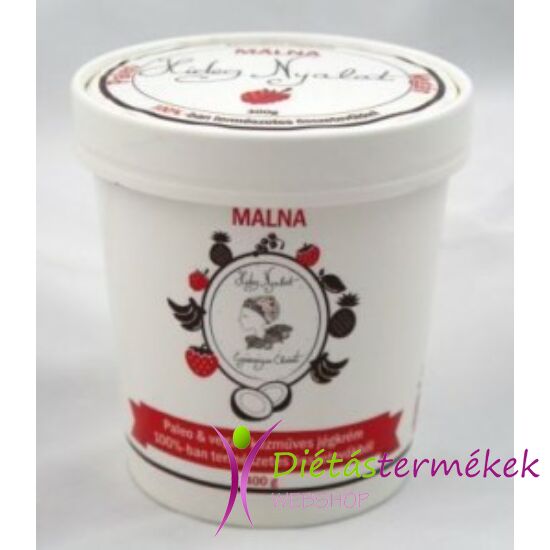Hideg nyalat Málna jégkrém (gluténmentes, tejmentes, paleo, vegán) 450ml közepes
