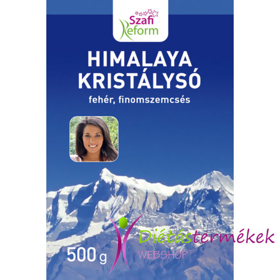 Szafi Reform Himalaya kristálysó, fehér, finomszemcsés 500 g