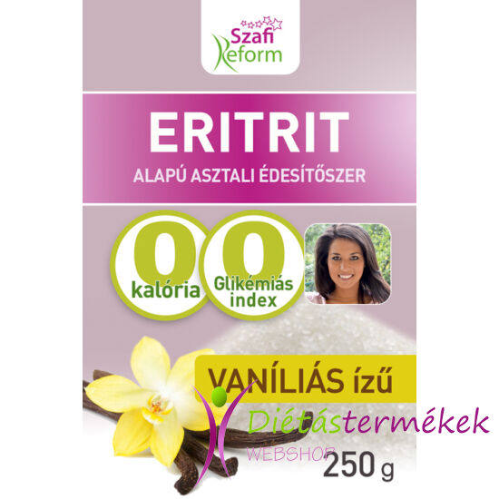 Szafi Reform Vaníliás ízű eritrit (eritritol) 250 g