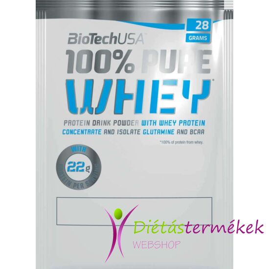 Biotech USA Nitro Pure Whey fehérjepor (Meggy-Joghurt ízesítésű) 28 g
