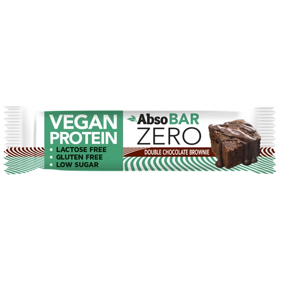 AbsoBar Zero duplacsokis brownie 40g