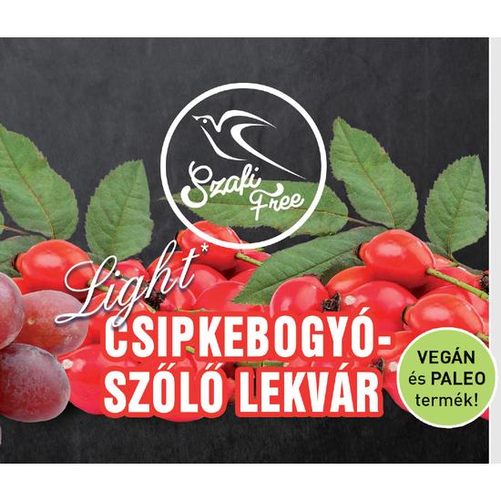 Szafi Free Csipkebogyó-szőlő lekvár 350g