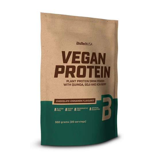Biotech Vegán protein csoki-fahéj 500 g