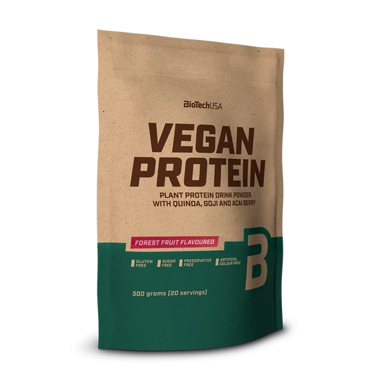 Biotech Vegán protein erdei gyümölcs 500 g