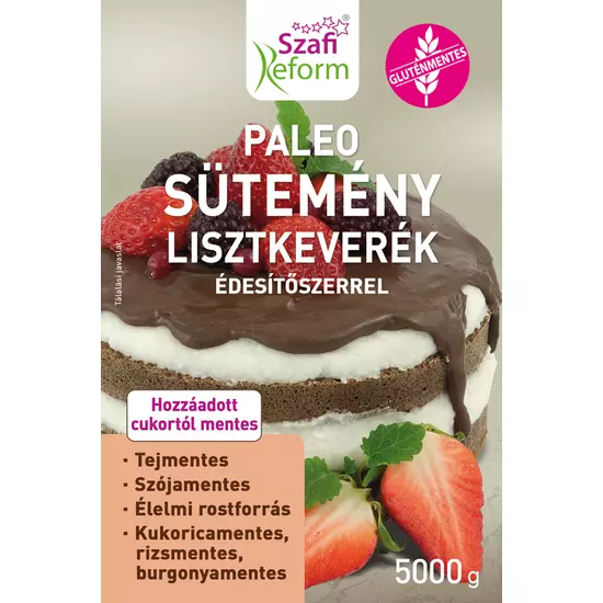 Szafi Reform Paleo sütemény lisztkeverék édesítőszerrel (gluténmentes) 5000 g
