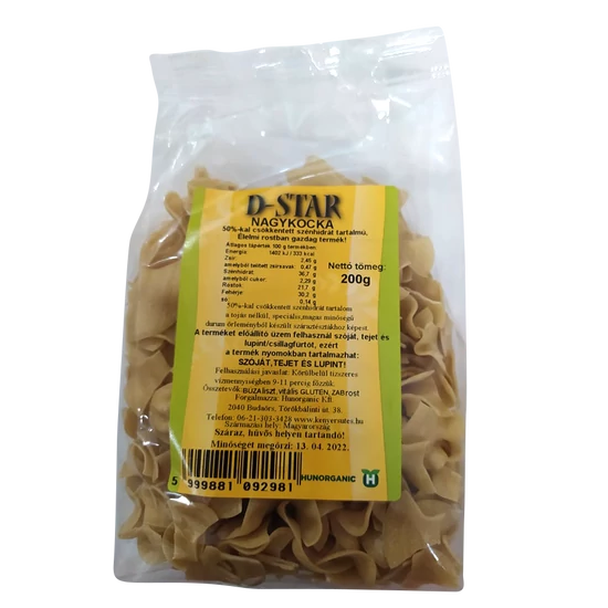 D-STAR NAGYKOCKA tészta 200 g