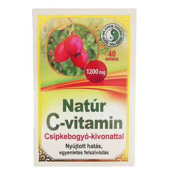 Dr. Chen C-vitamin csipkebogyó kivonattal 40 db