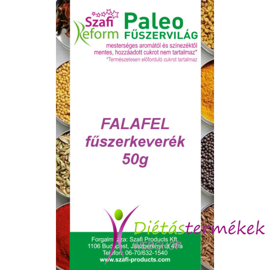 Szafi Reform Paleo Falafel fűszerkeverék (gluténmentes) 50 g