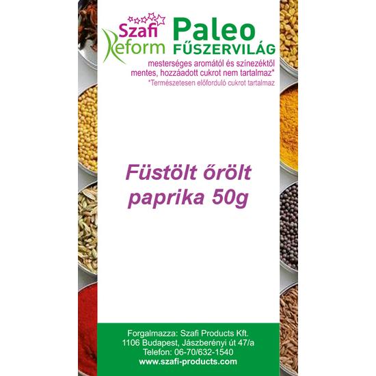 Szafi Reform Paleo Füstölt őrölt paprika 50 g