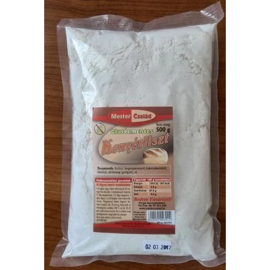 Mester gluténmentes Kenyérpor 500 g