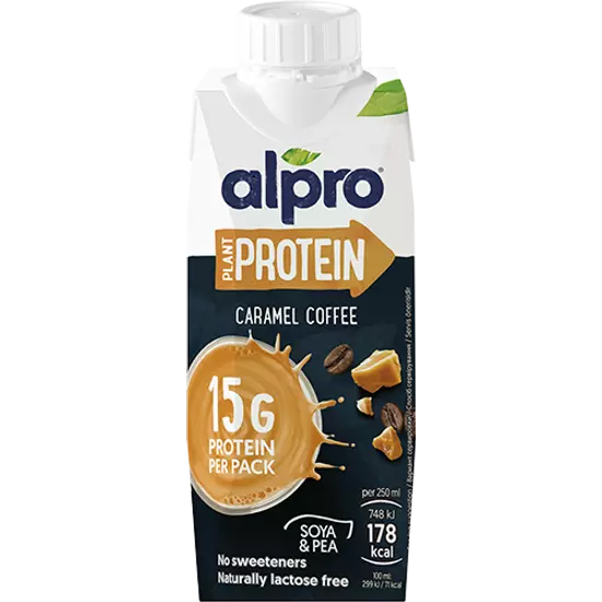 Alpro Protein ital karamell-kávé, 250ml