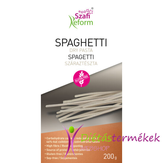 Szafi Reform Spagetti - Spaghetti száraztészta (gluténmentes) 200g