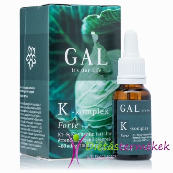 GAL K-komplex Forte vitamin  (1000 mcg) 20 ml