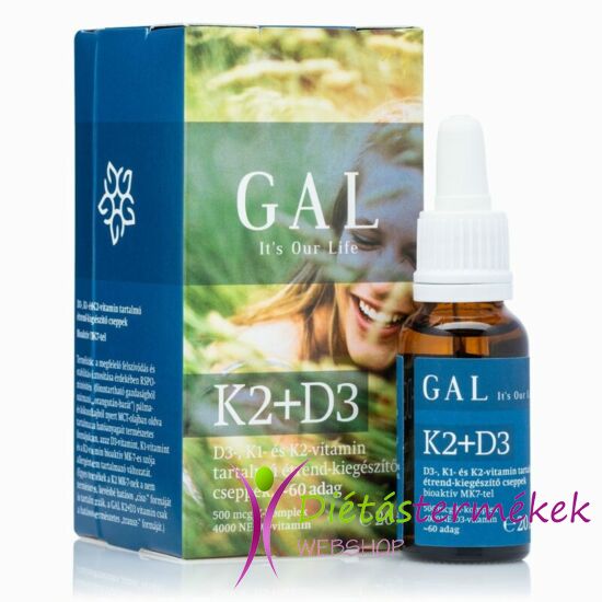 GAL K2+D3 vitamin 20 ml